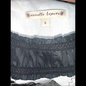Nanette Lepore Tops - NANETTE LEPORE Black & White Sleeveless Tunic Nanette Lepore Tops - NANETTE LEPORE Black & White Sleeveless Tunic